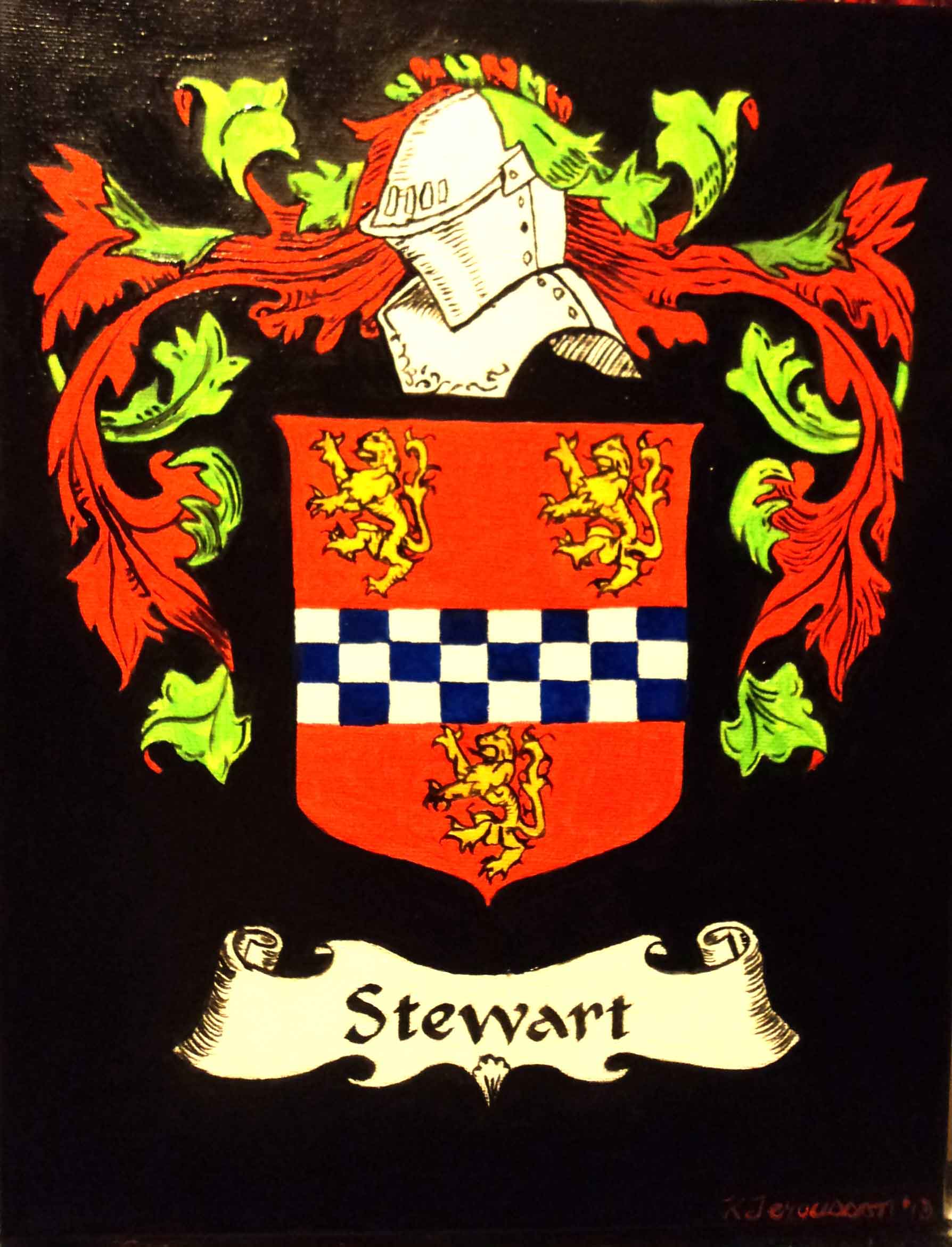 Stewart Clan COA