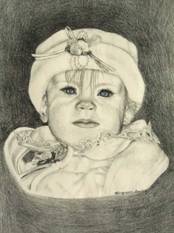 Sketch of a baby